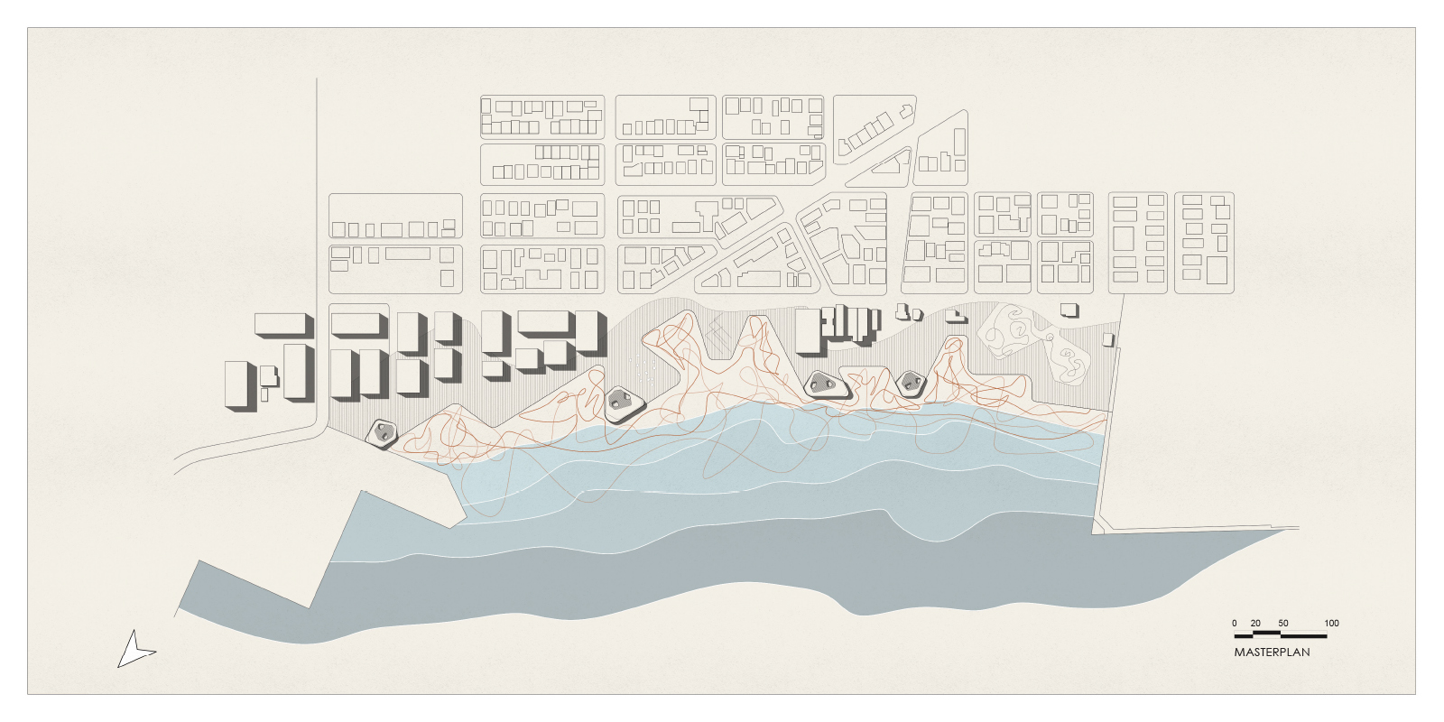 Archisearch Seafront Dialogue: Urban Windows on the Sand of Thessaloniki | Master's thesis by Magda Meimaridou