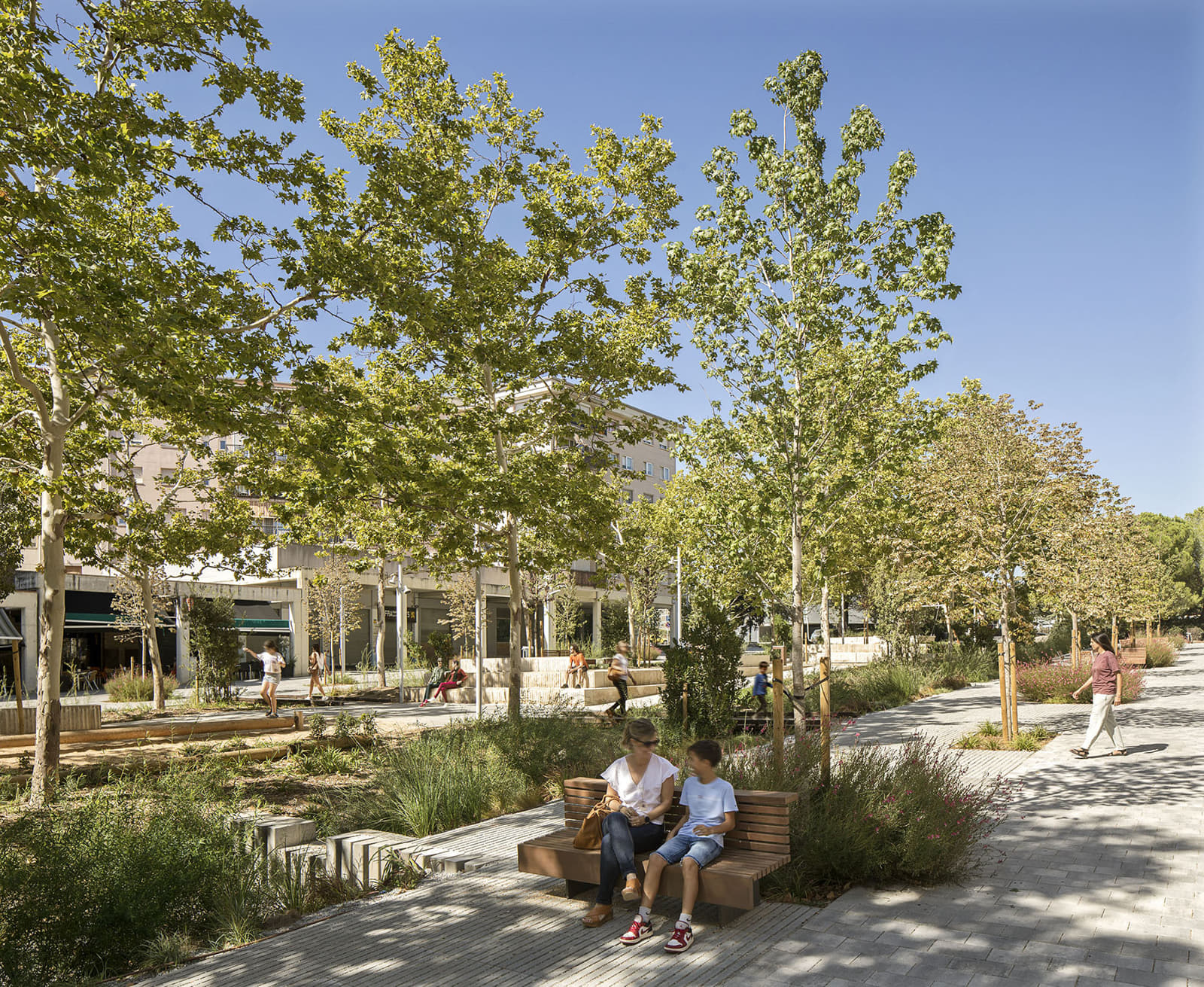 Reurbanization of the northern stretch of the Rambla de la Girada in Vilafranca del Penedès