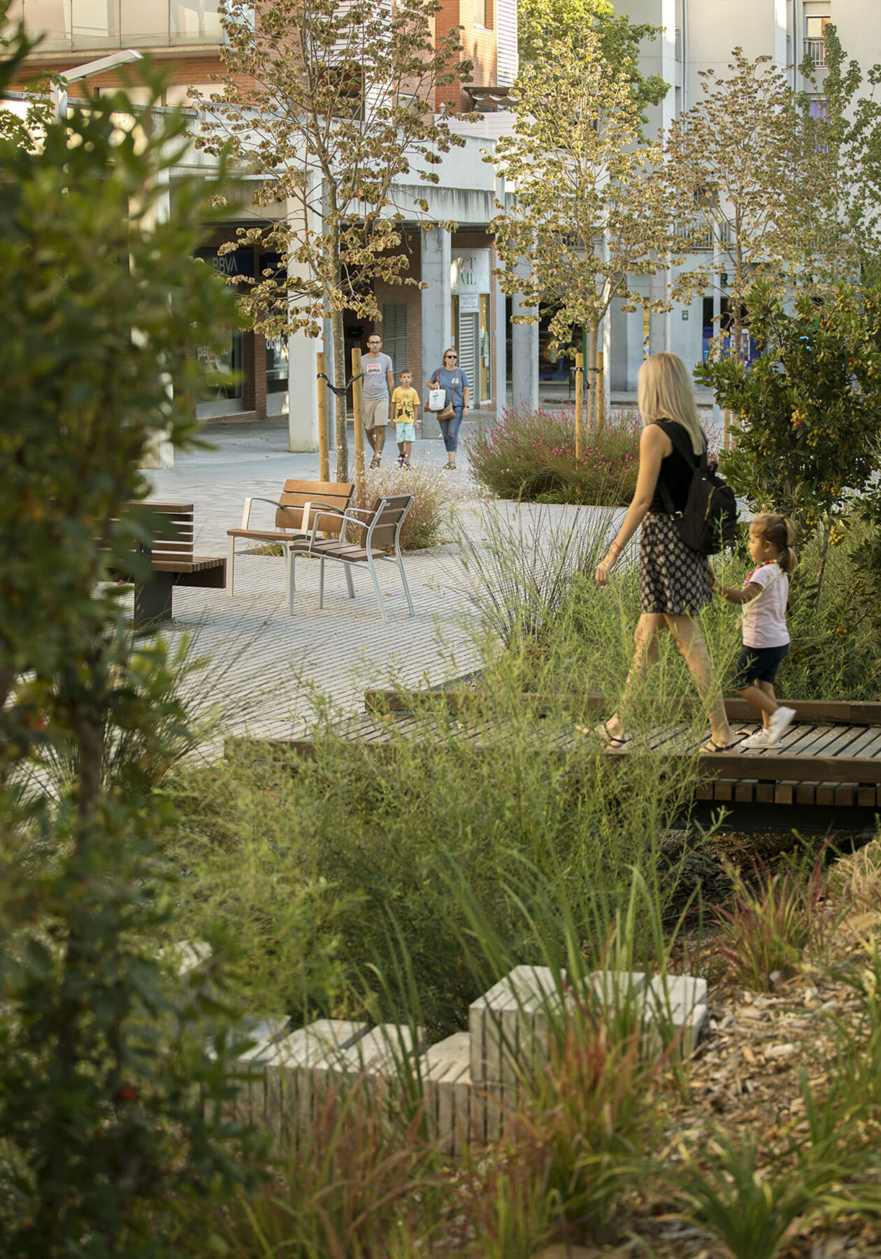 Reurbanization of the northern stretch of the Rambla de la Girada in Vilafranca del Penedès