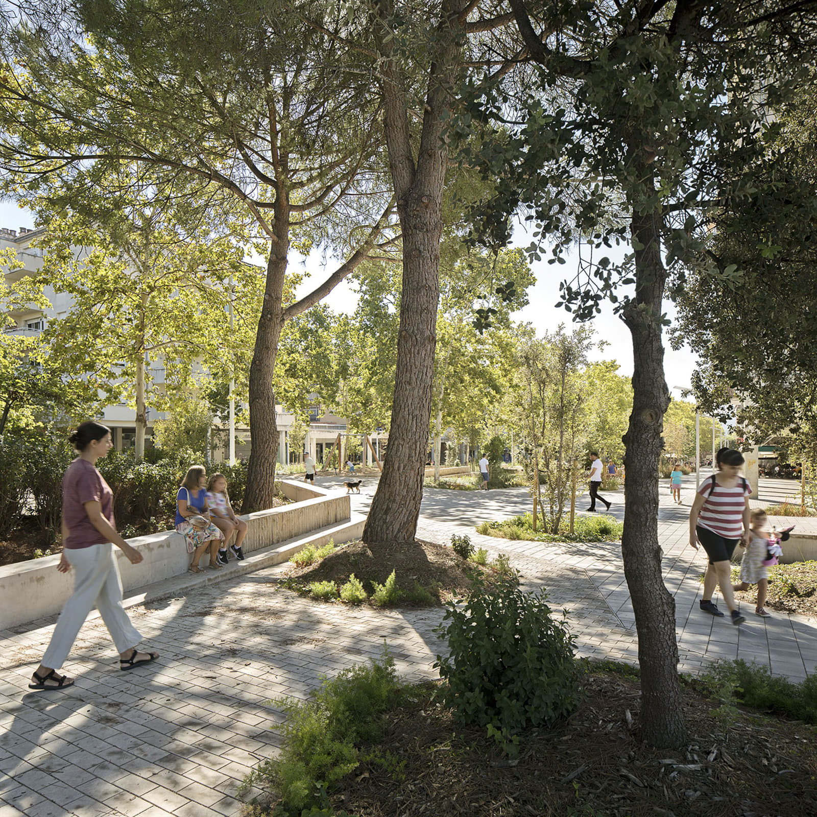 Reurbanization of the northern stretch of the Rambla de la Girada in Vilafranca del Penedès