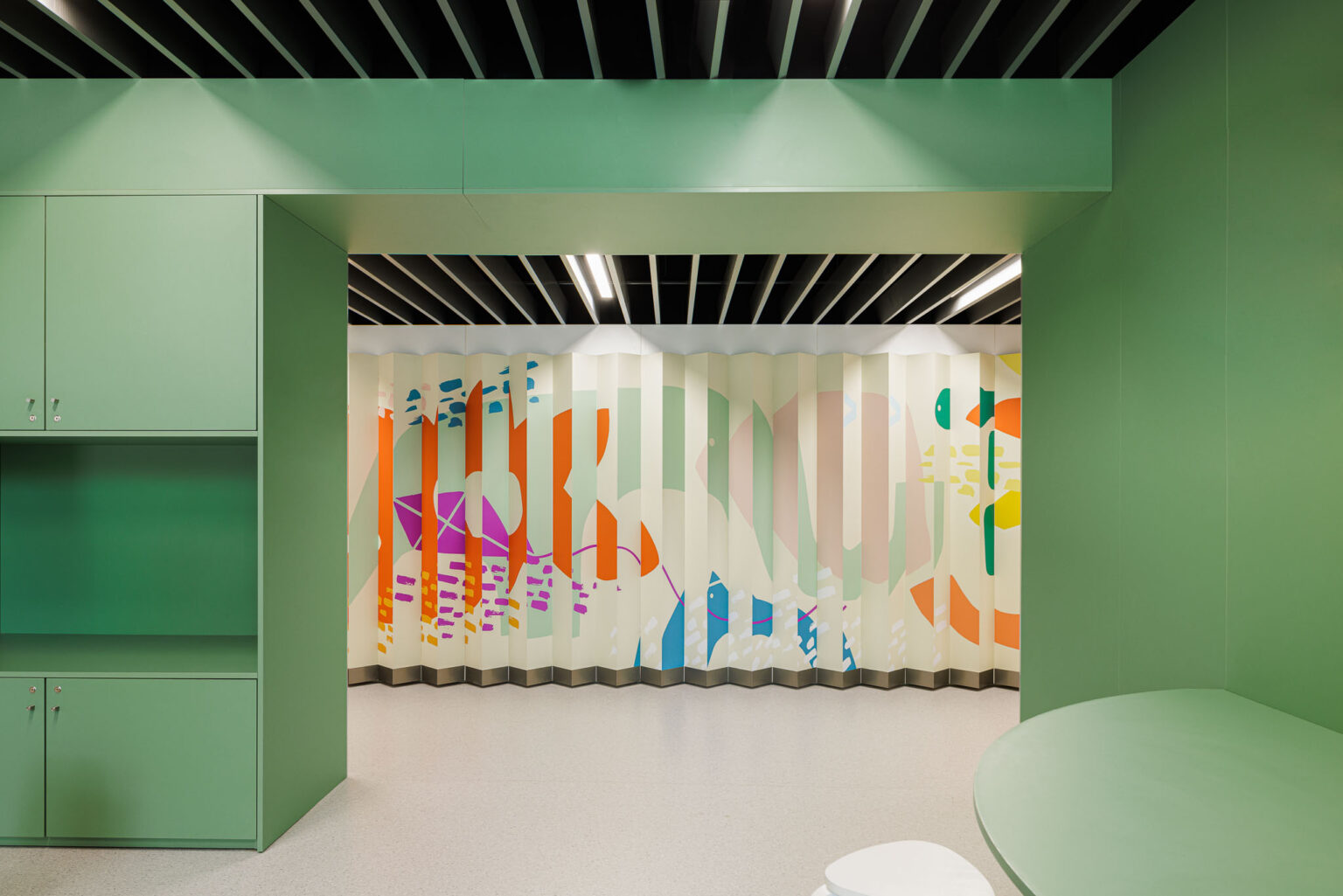 A colorful setting for the new Pediatric Ward of Hospital São João in ...