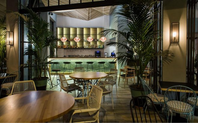 Studionoh's New Cocktail Bar in Athens Embraces Greenery - Archisearch