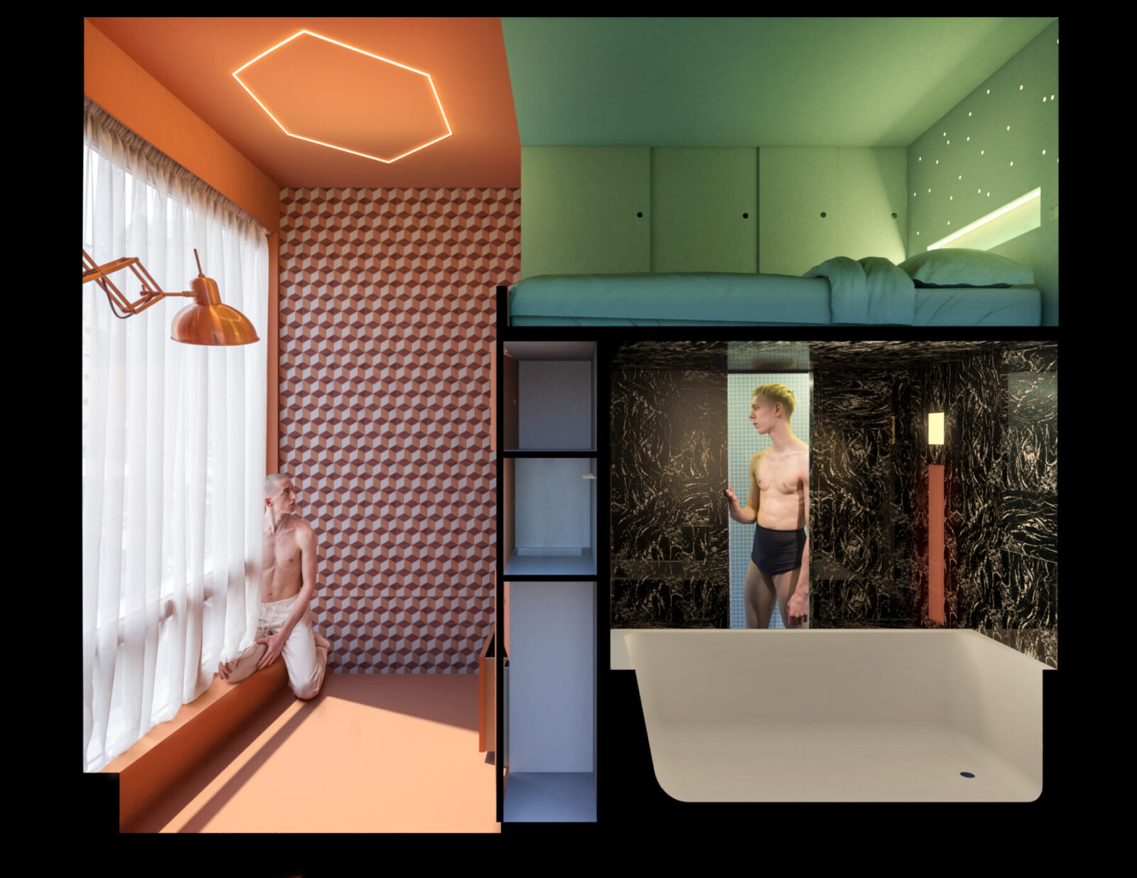 Archisearch The Cabanon by STAR & BOARD: a postmodern wonderland, a contemporary Cabinet de Curiosités and a human-scaled architecture in Rotterdam, The Netherlands