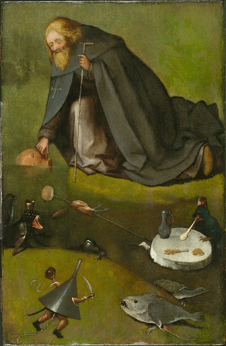 Archisearch - Hieronymus Bosch The Temptation of Saint Anthony (fragment), c. 1500–10 Kansas City, Missouri, The Nelson-Atkins Museum of Art, purchase William Rockhill Nelson Trust