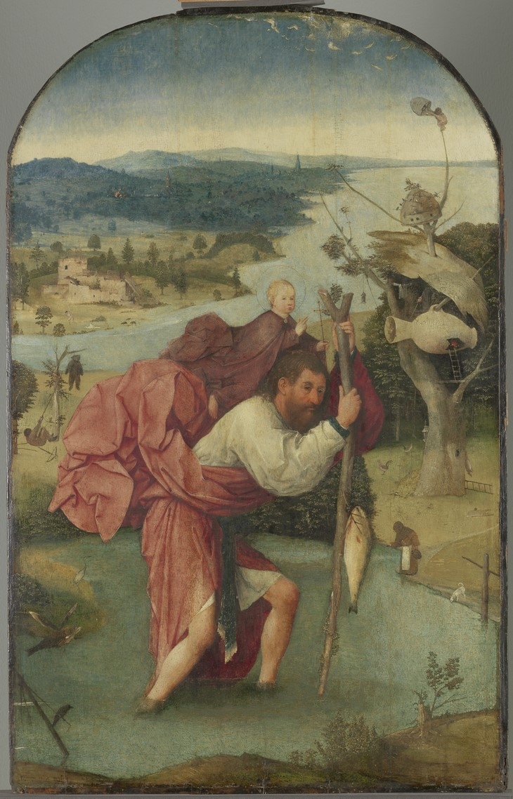 Archisearch - Hieronymus Bosch Saint Christopher, c. 1490–1500 Rotterdam, Museum Boijmans Van Beuningen