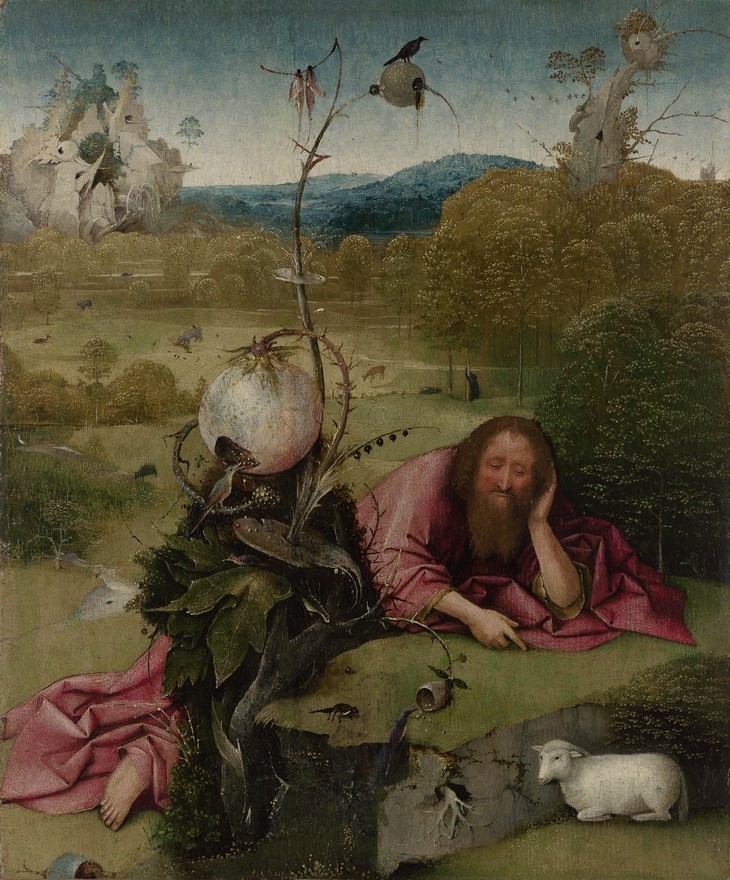 Archisearch - Hieronymus Bosch Saint John the Baptist, c. 1490–95 Madrid, Museo Fundaci