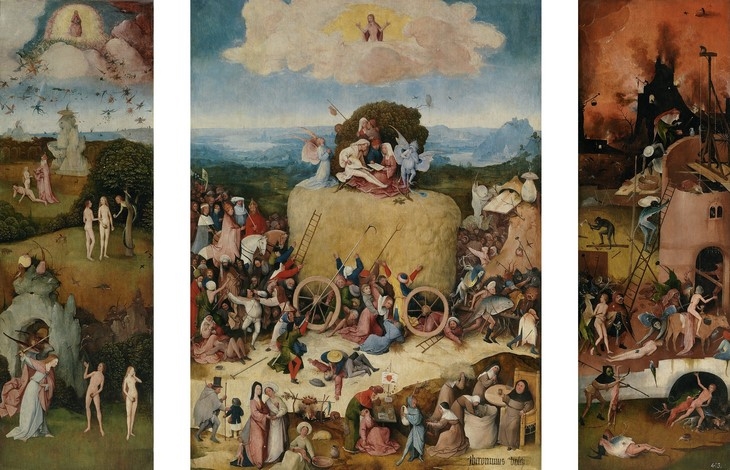 Archisearch - Hieronymus Bosch The Haywain Triptych, 1510–16 Madrid, Museo Nacional del Prado (photo credit see lower right) With the special collaboration of The Museo Nacional del Prado.