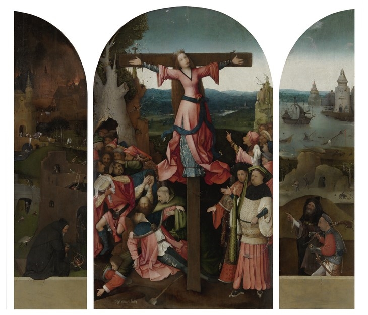 Archisearch - Hieronymus Bosch Saint Wilgefortis Triptych, c. 1495–1505 Venice, Gallerie dell’Accademia