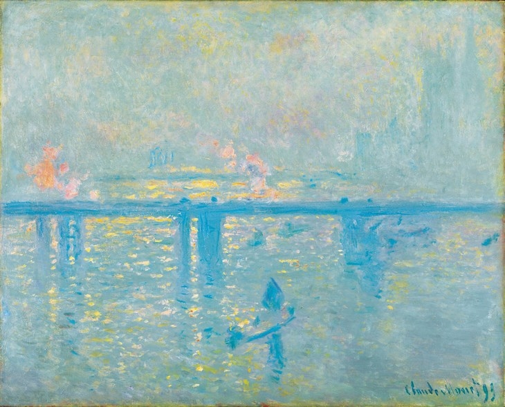 Archisearch - Claude Monet / Charing Cross Bridge, 1899 / Oil on canvas, 64.8 x 80.6 cm / (c) Carmen Thyssen-Bornemisza Collection on loan at the Museo Thyssen-Bornemisza